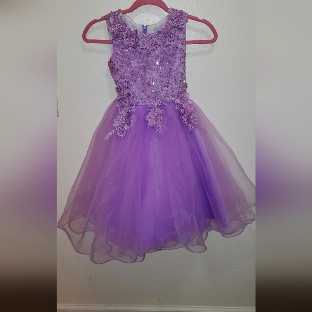 Formal lilac Tulle dress